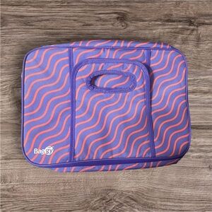 Striped Insulated Lunch Bag